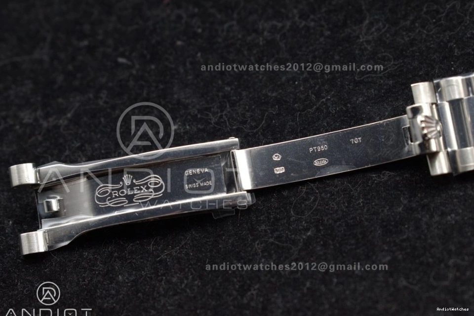 Bright 718 GSF Bracelet Black Weight 40 Gain on Crystal DayDate Dial SS President A 0316